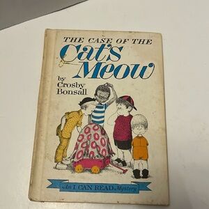 The case of the cat’s meow hard cover book